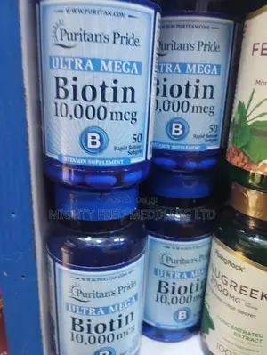 Puritans Pride Ultra Mega Biotin 10,000mcg