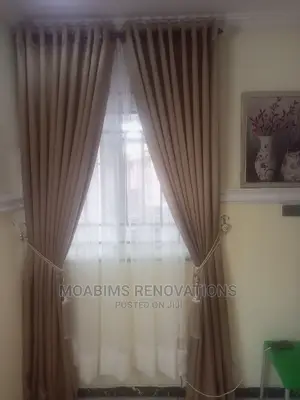 Turkish Blackout Curtain Light Brown