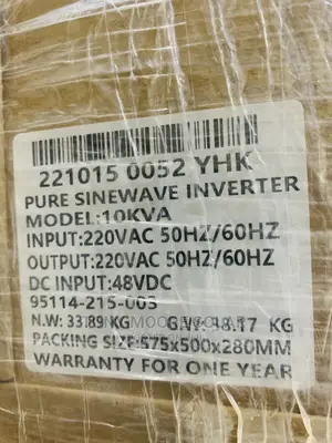 10kva 48v Yohako Inverter
