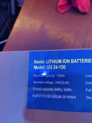 5kwh 24v Blue Carbon Lithium Battery