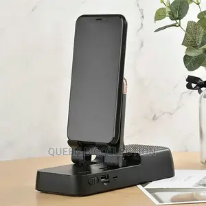 Wireless Bluetooth Speaker With Phone Stand.