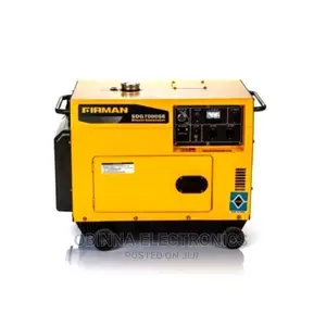 Brand New Sumec Firman 5kva Fuel Soundproof Silent Generator