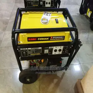 Brand New Suemc Firman(Spg8800e2)6.5kva Generator/100%Copper