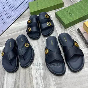 Gucci Leather Slipers
