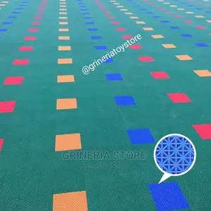 Interlocking Tiles for Outdoor Centers
