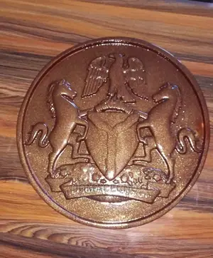 Custom 3d Relief Carving on Wood, Emblems Logo Picture