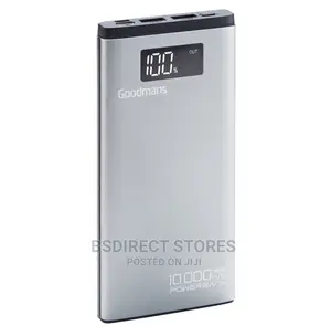 Goodmans GREY Power Bank 10,000mah With Smart LED Display