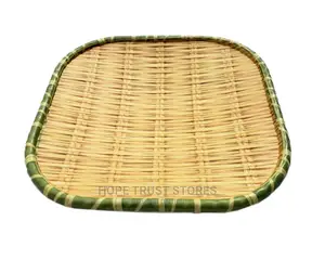 6pcs Unbreakable Mat Design Flat Plate