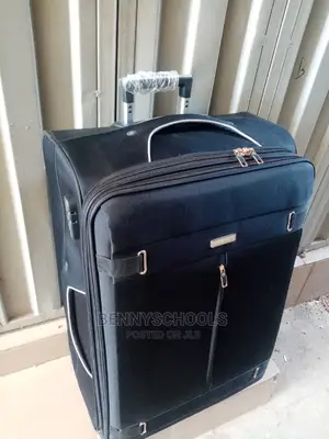 Big Black Swiss Polo Traveling Luggage Box