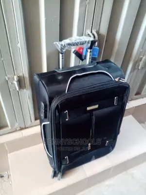 Small Black Swiss Polo Traveling Luggage Box