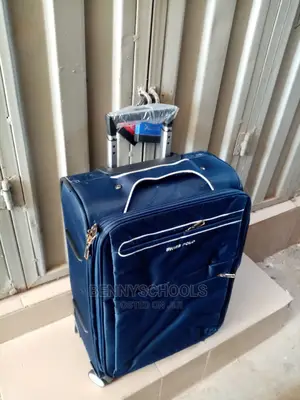 Small Blue Swiss Polo Traveling Luggage Box