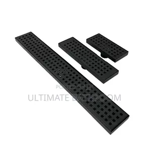 Black Linear Shower Drain