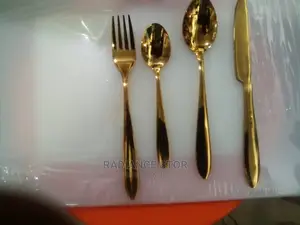 6pcs Quality Gold Spoon