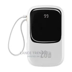 Baseus Qpow Quick Charging Powerbank 20000mah 22.5w White