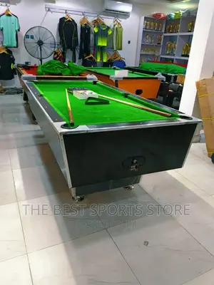 7ft Exclusive Quality Nigeria Made Snooker With Accessories