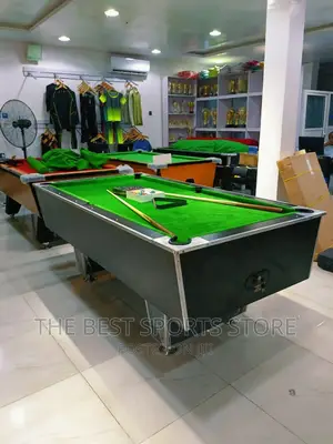 7ft Clean Quality Nigeria Made Snookerboard With Accessories