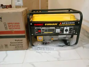 Brand New Sumec Firman Manual 4.5KVA Generator [SPG3000].