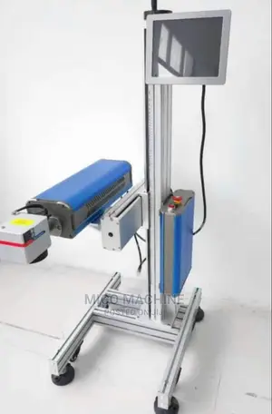 Laser Barcode Expiry Date Code Printing Machine