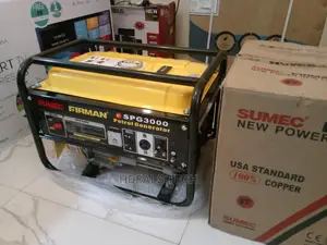 Latest 4.5KVA Sumec Firman Manual Generator [SPG3000].