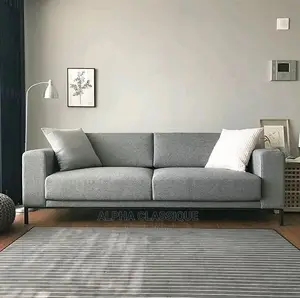 Modern 3 Seater Living Room Fabric Made Sofa Chair.
