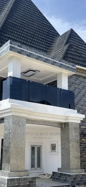 10mm Grey Tempered Glass Balustrade