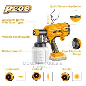 Ingco 20V Lithium-Ion Spray Gun, CSGLI2001
