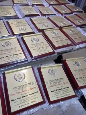 Wooden Awards Plaque