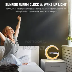 Sound Machine Smart Light Sunrise Alarm Clock Wake Up Light
