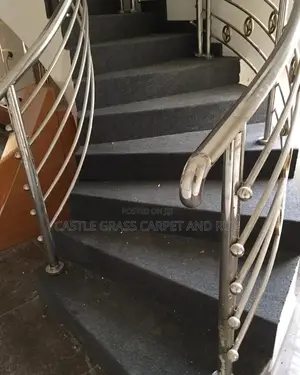 Luxury Turkish Wall to Wall Rugs Install on Stair Case