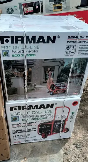 Brand New Sumec Fireman(3990E2)2.8kva Generator✓100% Copper✓