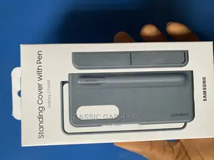 Official Standing Cover With Pen for Galaxy Fold 4