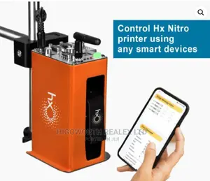 Hx Nitro Coding Machine Used With a Smartphone