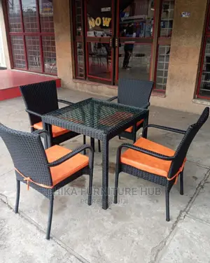 Set of Outdoor Chairs and Table