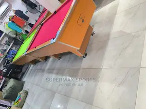 7ft Local Snooker Board Red Felt HDF