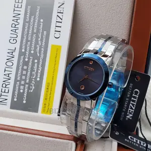 Original CITIZEN Silver Steel Watch Available in Store