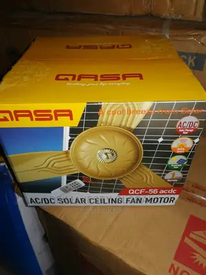 Qasa 56inches Solar Ceiling Fan With Remote