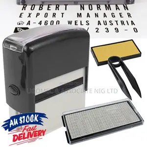 Solid Rubber Stamp Kit DIY Personalized Customized