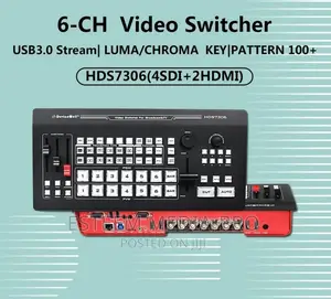 Devicewell Hds7306 6 Channels Uhd Video Switcher