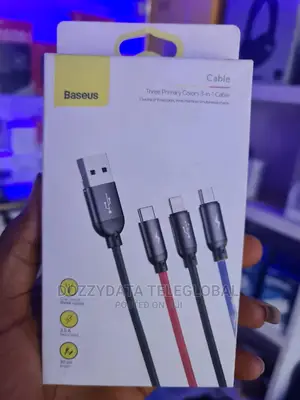 BASEUS 3 in 1 (3.5A) Cable