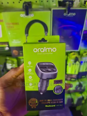 Oraimo Boulevard Car Modulator Mp3 Player With FM Radio