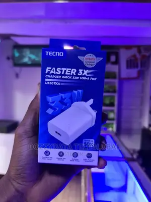 Tecno 33W Follow Come Charger U330tka