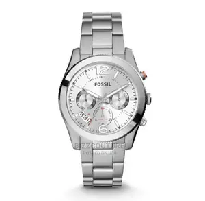 Original FOSSIL Silver Steel Watch Available in Store