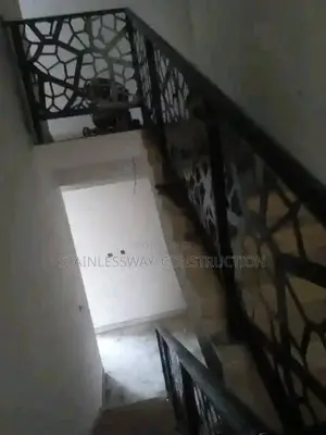 Staircase Handrail With Laser Cut