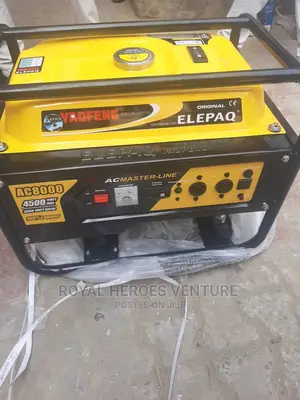 5.5kva Elepaq AC Master Generator