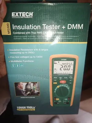 Extech Mg320 Insulation Tester +Dmm