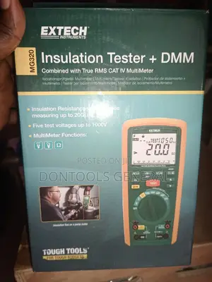Extech Mg320 Insulation Tester +Dmm