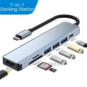 Type C to Lan Adapter Hdmi Sd Card 7 in 1 8 in 1, 11 in 1