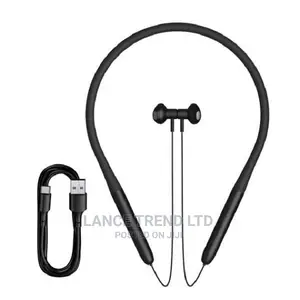Baseus Bowie P1 Half in-Ear Neckband Wireless Earphone Black