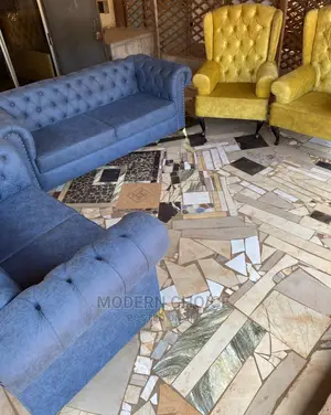 Set of Tufted Sofa Up for Grab