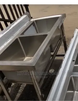 Double Industrial Sink
